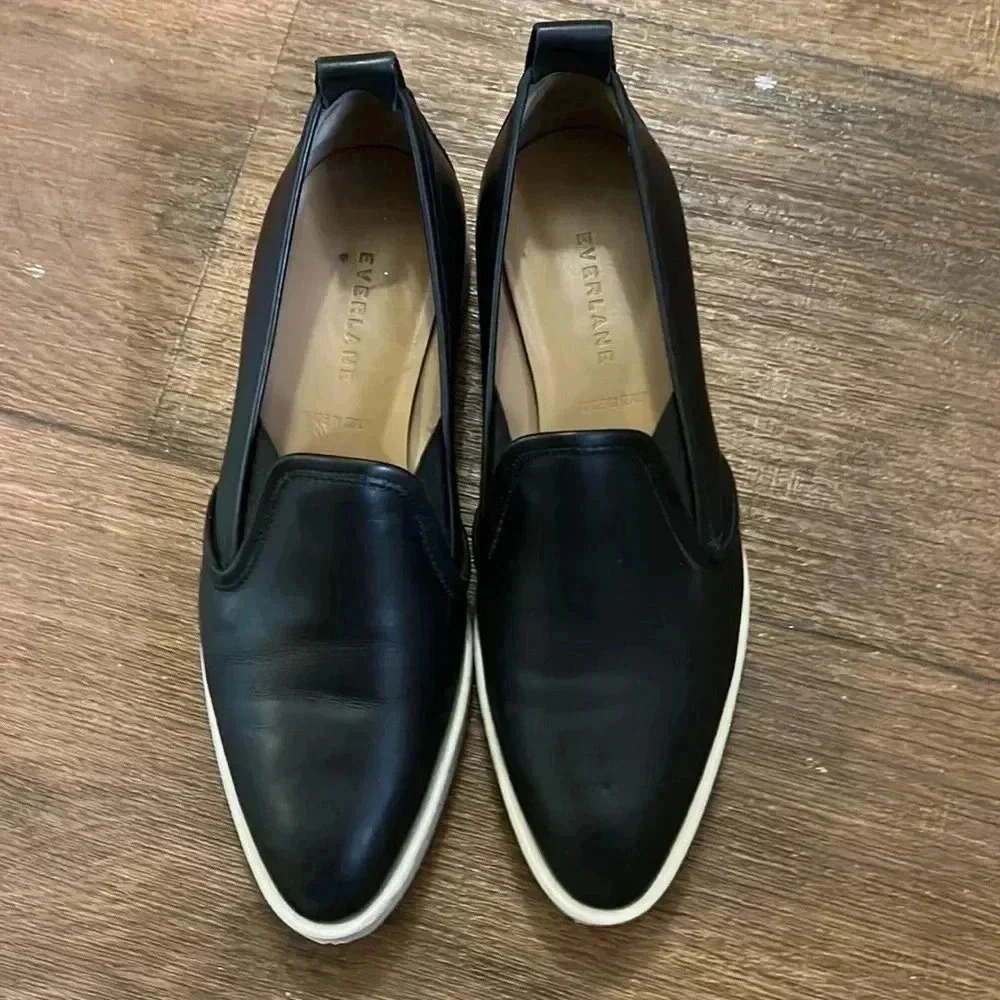 Everlane In The Street leather loafers size 6.5 - Picture 2 of 9